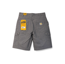 CARHARTT BERMUDA RIPSTOP CARGO WORKSHORT GRIGIO